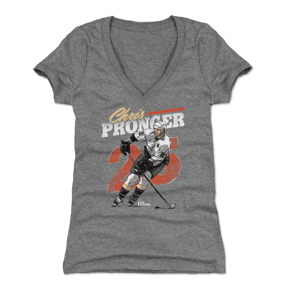 Chris Pronger Women's V-Neck T-Shirt | 500 LEVEL