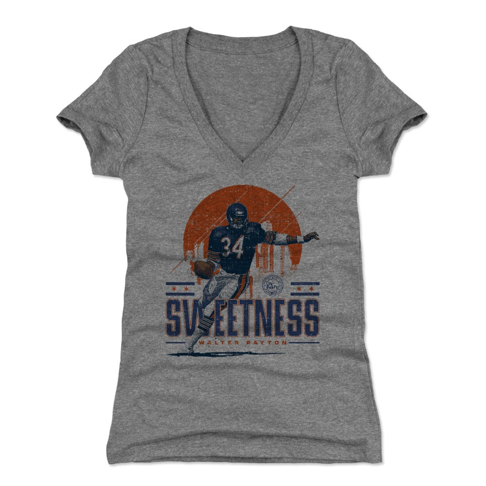 Walter Payton Women's V-Neck T-Shirt | 500 LEVEL