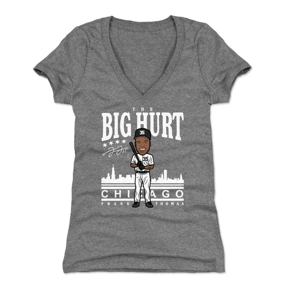 Frank Thomas Women's V-Neck T-Shirt | 500 LEVEL