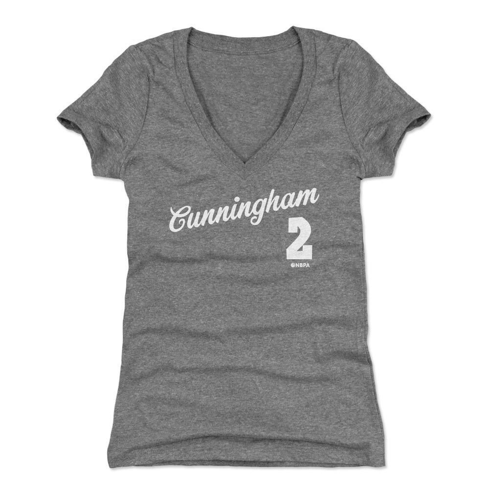 Cade Cunningham Women's V-Neck T-Shirt | 500 LEVEL