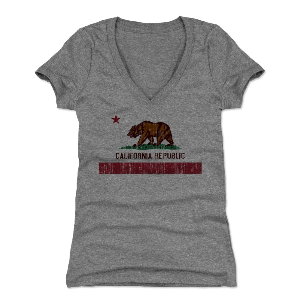 California Women's V-Neck T-Shirt | 500 LEVEL