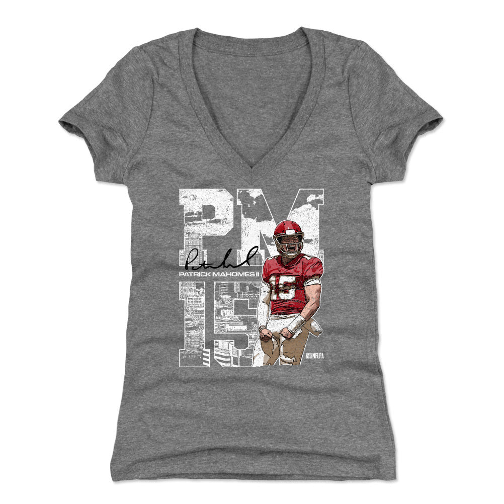 Patrick Mahomes Women's V-Neck T-Shirt | 500 LEVEL