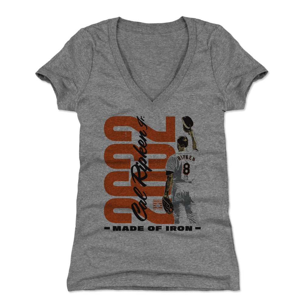 Cal Ripken Jr. Women's V-Neck T-Shirt | 500 LEVEL
