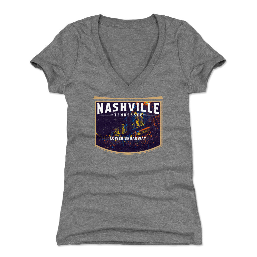 Nashville Women's V-Neck T-Shirt | 500 LEVEL
