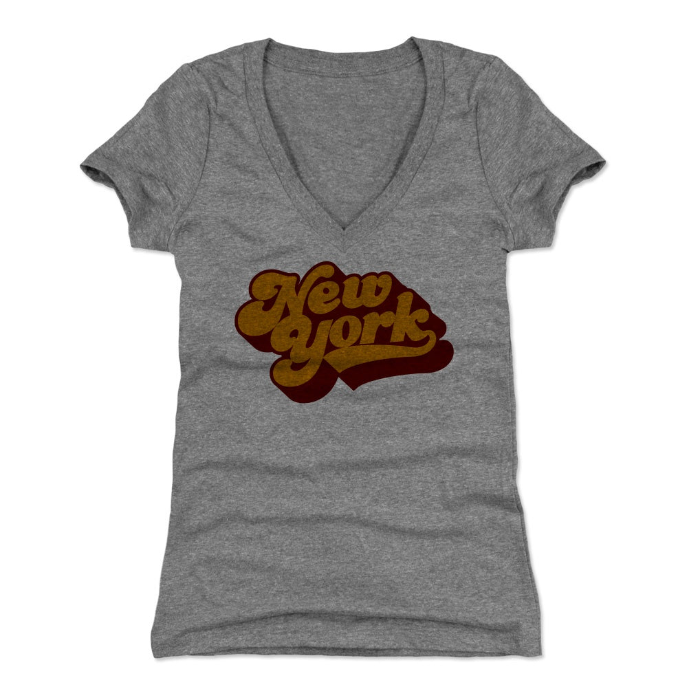 New York Women's V-Neck T-Shirt | 500 LEVEL