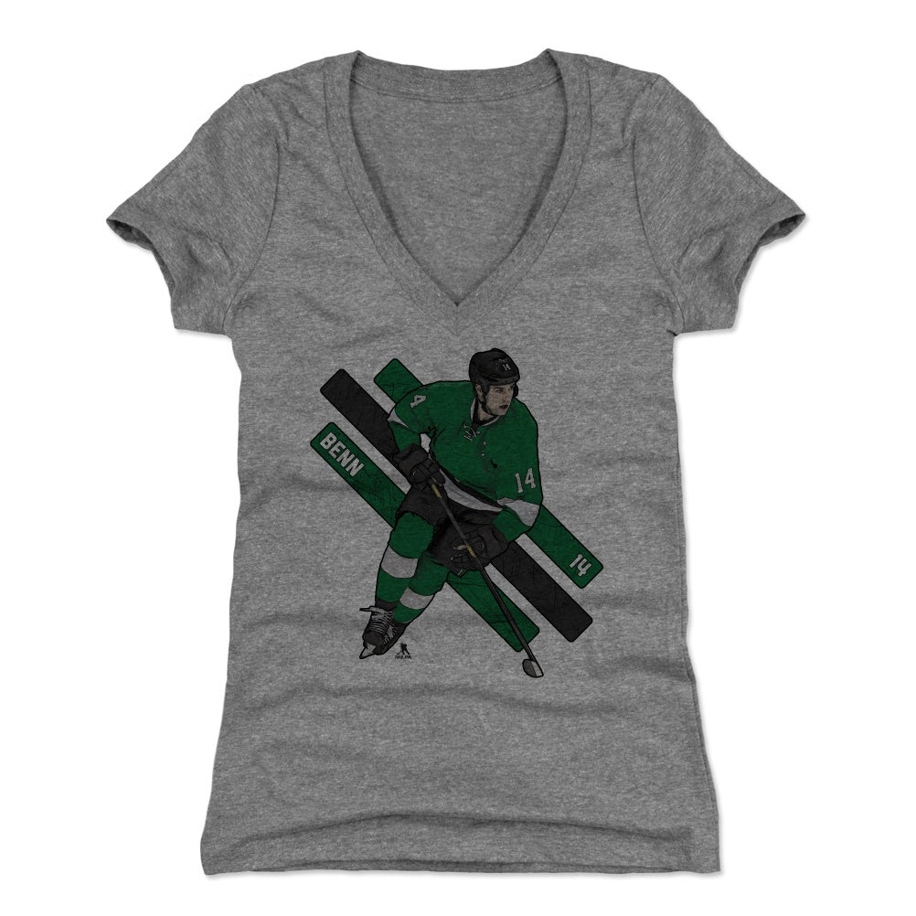 Jamie Benn Women's V-Neck T-Shirt | 500 LEVEL