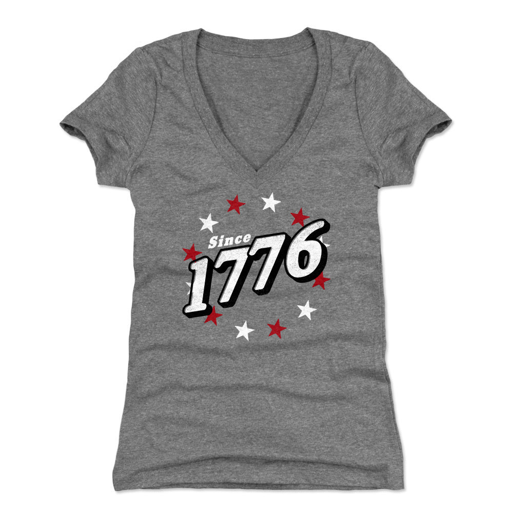 USA Women's V-Neck T-Shirt | 500 LEVEL