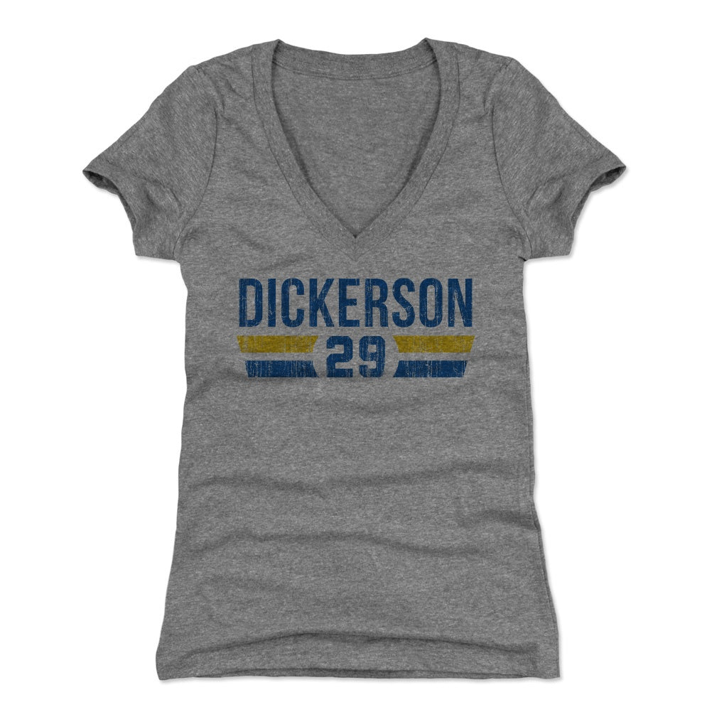 Eric Dickerson Women's V-Neck T-Shirt | 500 LEVEL