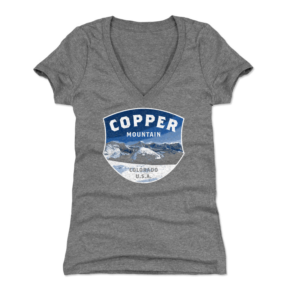 Copper Mountain Women's V-Neck T-Shirt | 500 LEVEL