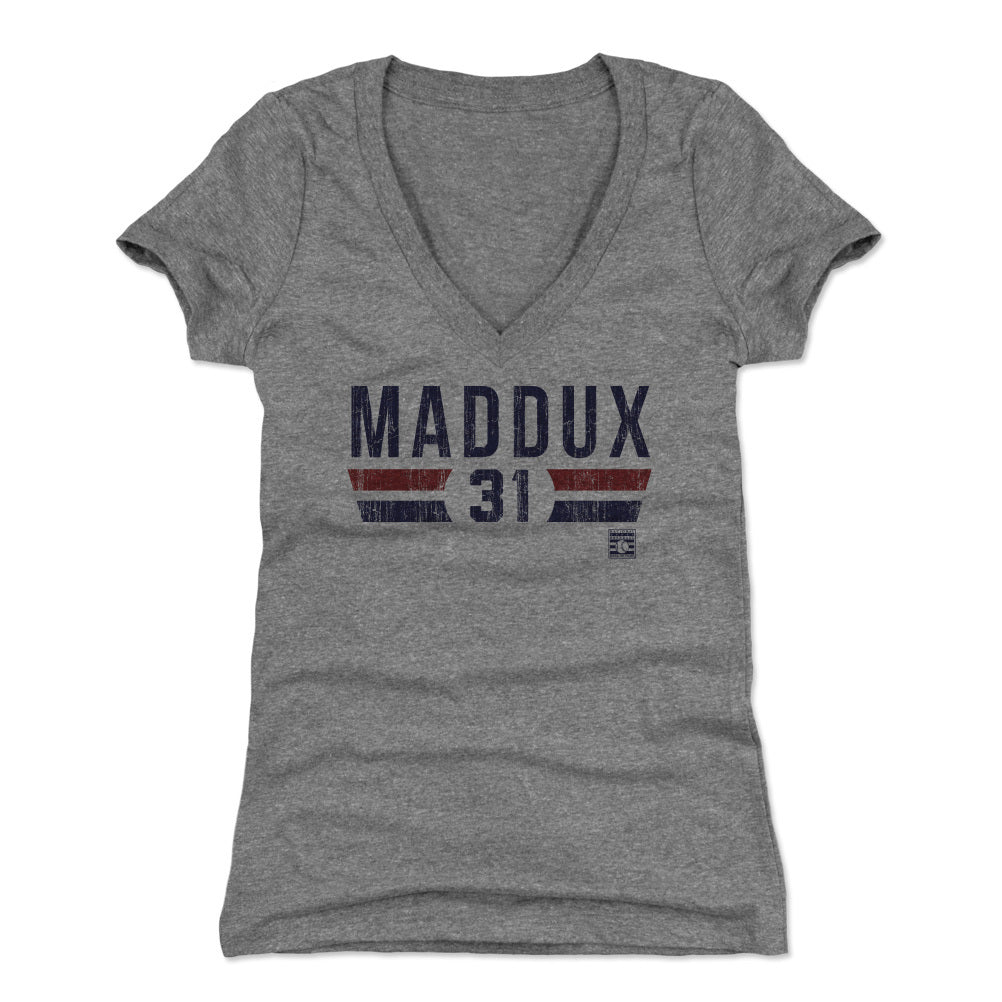 Greg Maddux Women's V-Neck T-Shirt | 500 LEVEL