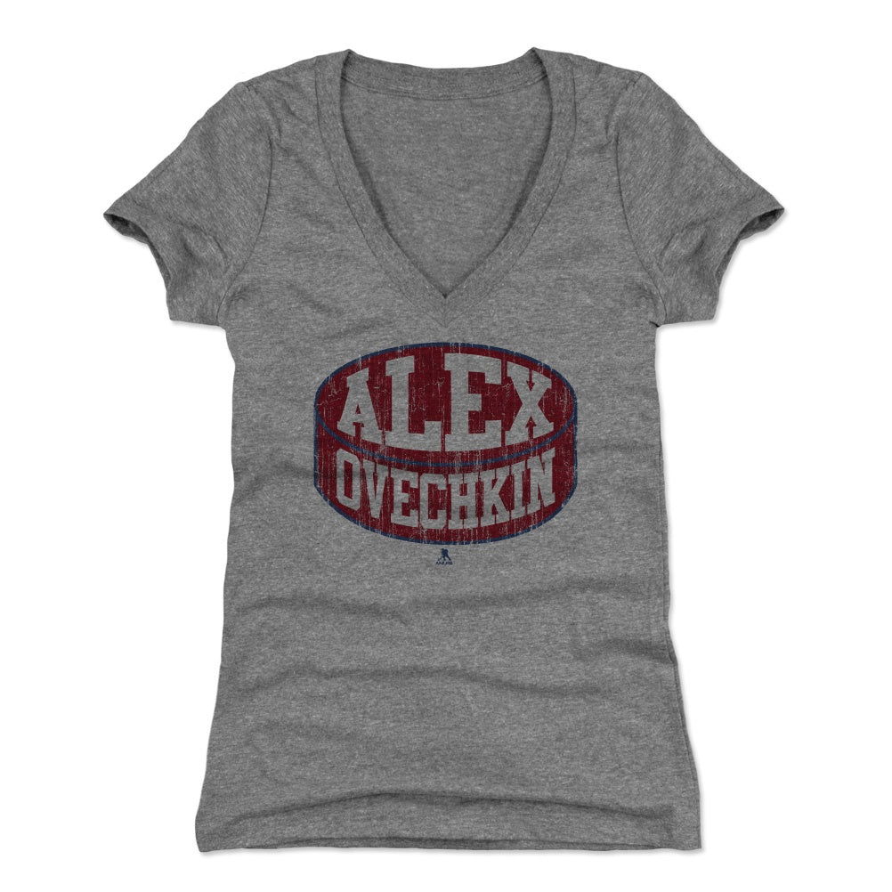 Alex Ovechkin Women's V-Neck T-Shirt | 500 LEVEL