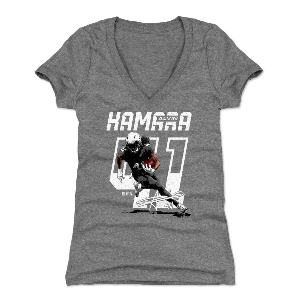 Alvin Kamara Women's V-Neck T-Shirt | 500 LEVEL