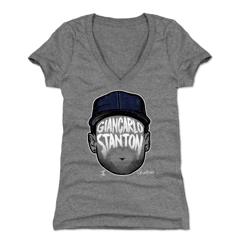 Giancarlo Stanton Women's V-Neck T-Shirt | 500 LEVEL