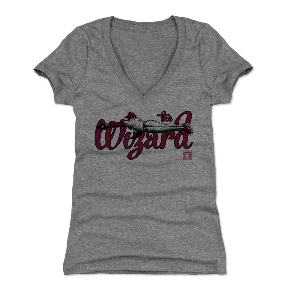 Ozzie Smith Women's V-Neck T-Shirt | 500 LEVEL