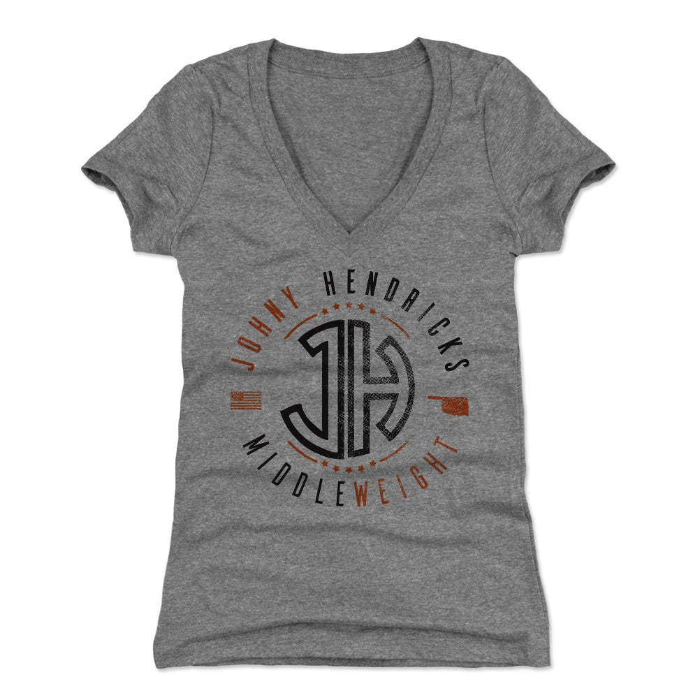 Johny Hendricks Women's V-Neck T-Shirt | 500 LEVEL
