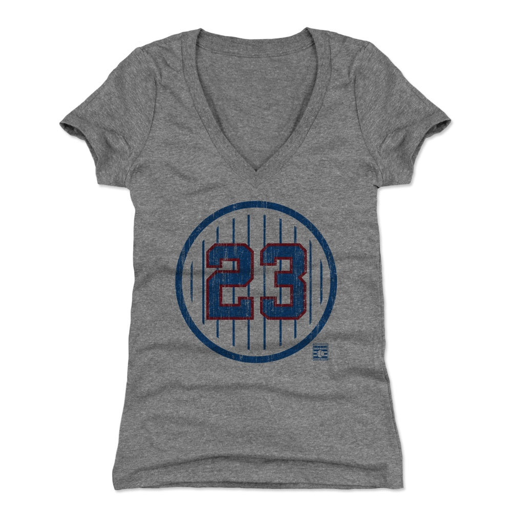 Ryne Sandberg Women's V-Neck T-Shirt | 500 LEVEL