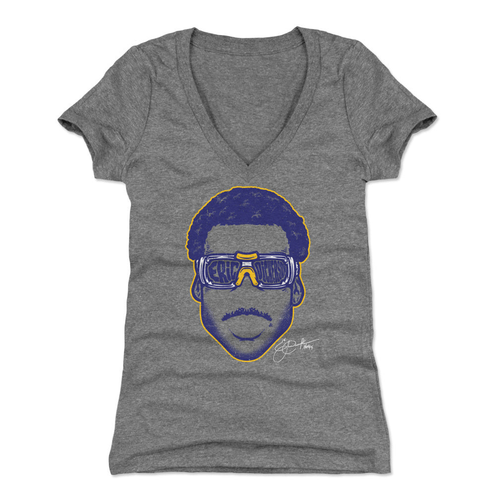 Eric Dickerson Women's V-Neck T-Shirt | 500 LEVEL