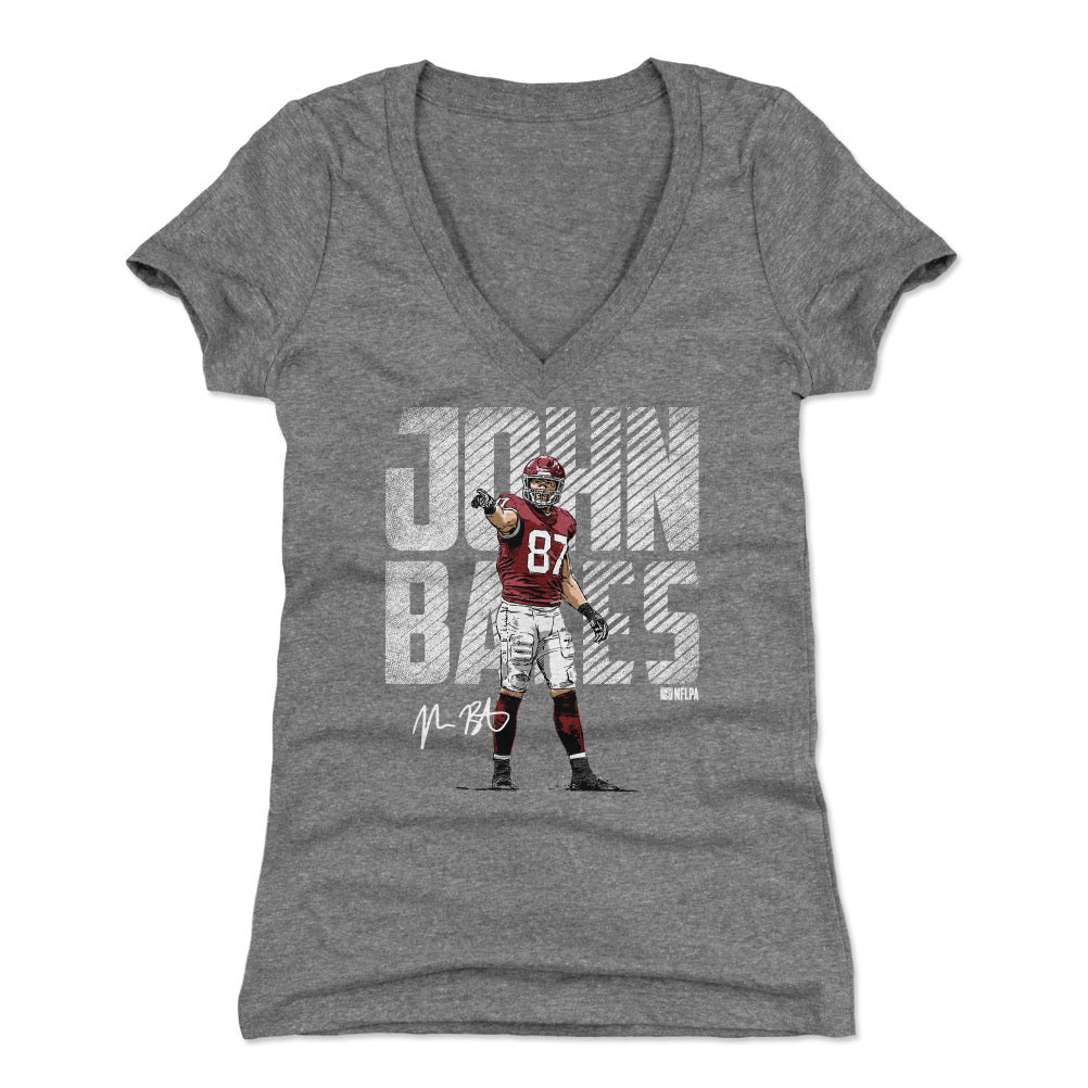 John Bates Women's V-Neck T-Shirt | 500 LEVEL