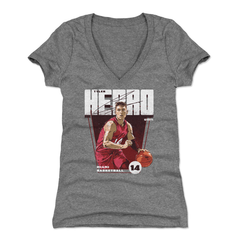 Tyler Herro Women's V-Neck T-Shirt | 500 LEVEL