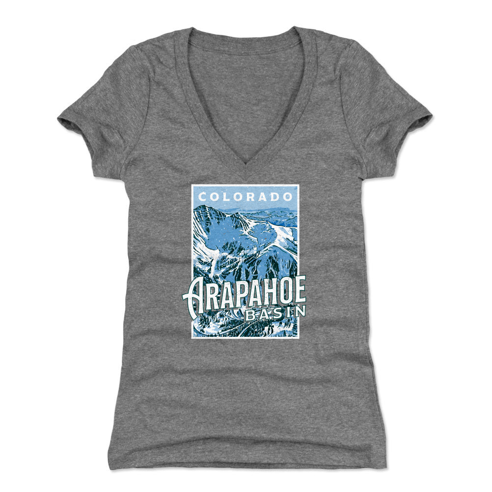 Arapahoe Basin Women's V-Neck T-Shirt | 500 LEVEL