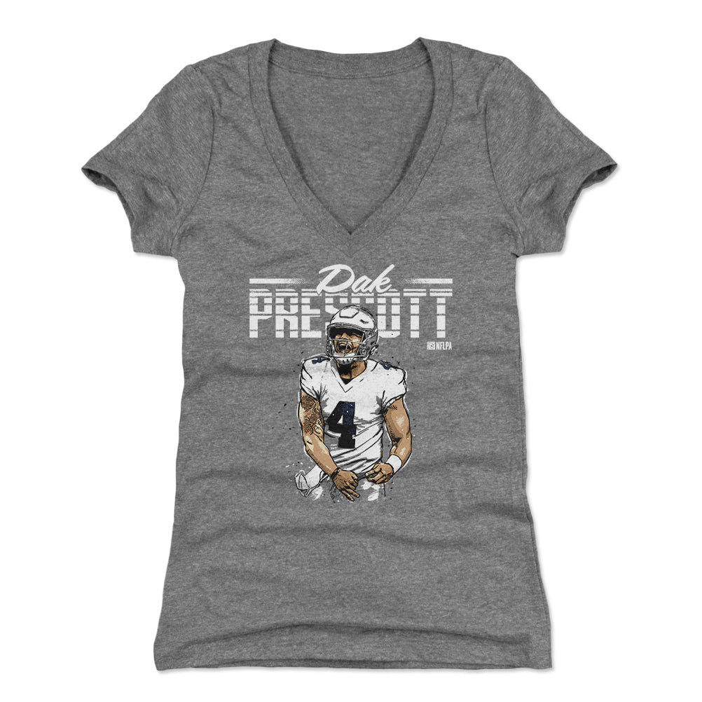 Dak Prescott Women's V-Neck T-Shirt | 500 LEVEL