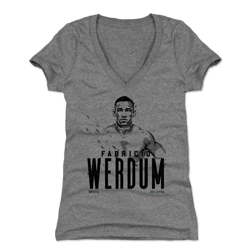 Fabricio Werdum Women's V-Neck T-Shirt | 500 LEVEL