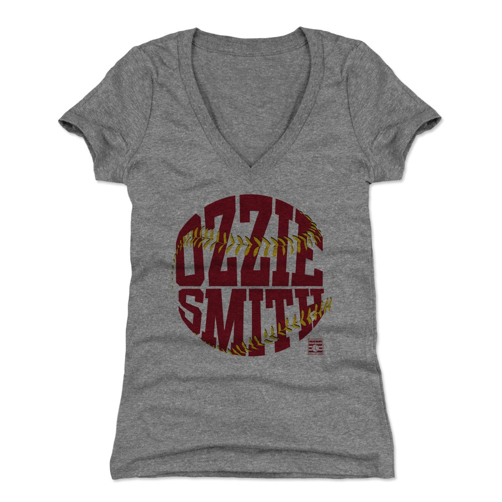 Ozzie Smith Women's V-Neck T-Shirt | 500 LEVEL