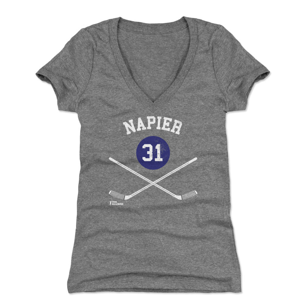 Mark Napier Women's V-Neck T-Shirt | 500 LEVEL