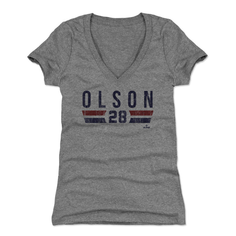 Matt Olson Women's V-Neck T-Shirt | 500 LEVEL