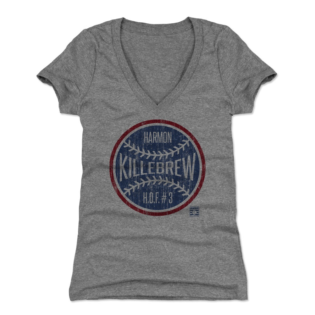 Harmon Killebrew Women's V-Neck T-Shirt | 500 LEVEL