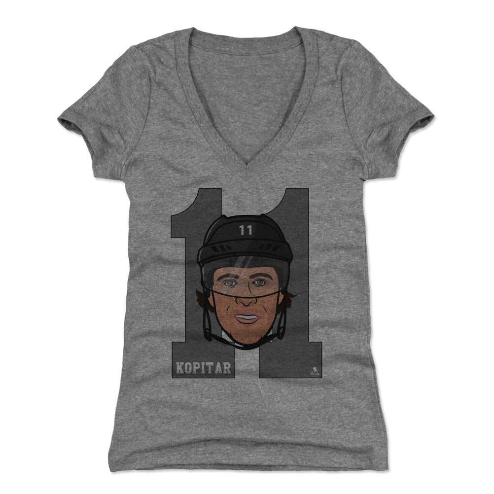 Anze Kopitar Women's V-Neck T-Shirt | 500 LEVEL