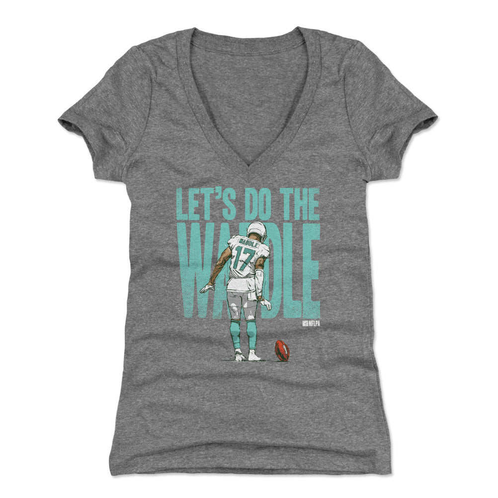 Jaylen Waddle Women's V-Neck T-Shirt | 500 LEVEL