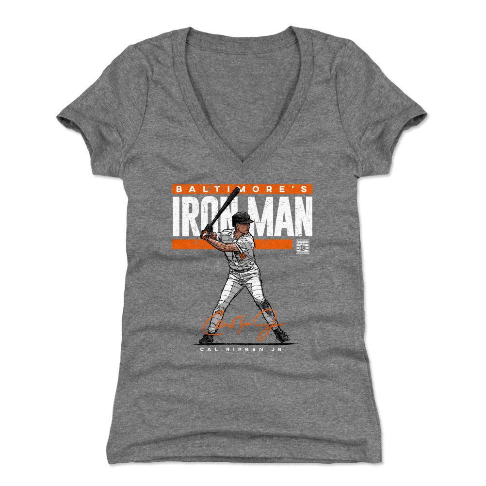 Cal Ripken Jr. Women's V-Neck T-Shirt | 500 LEVEL