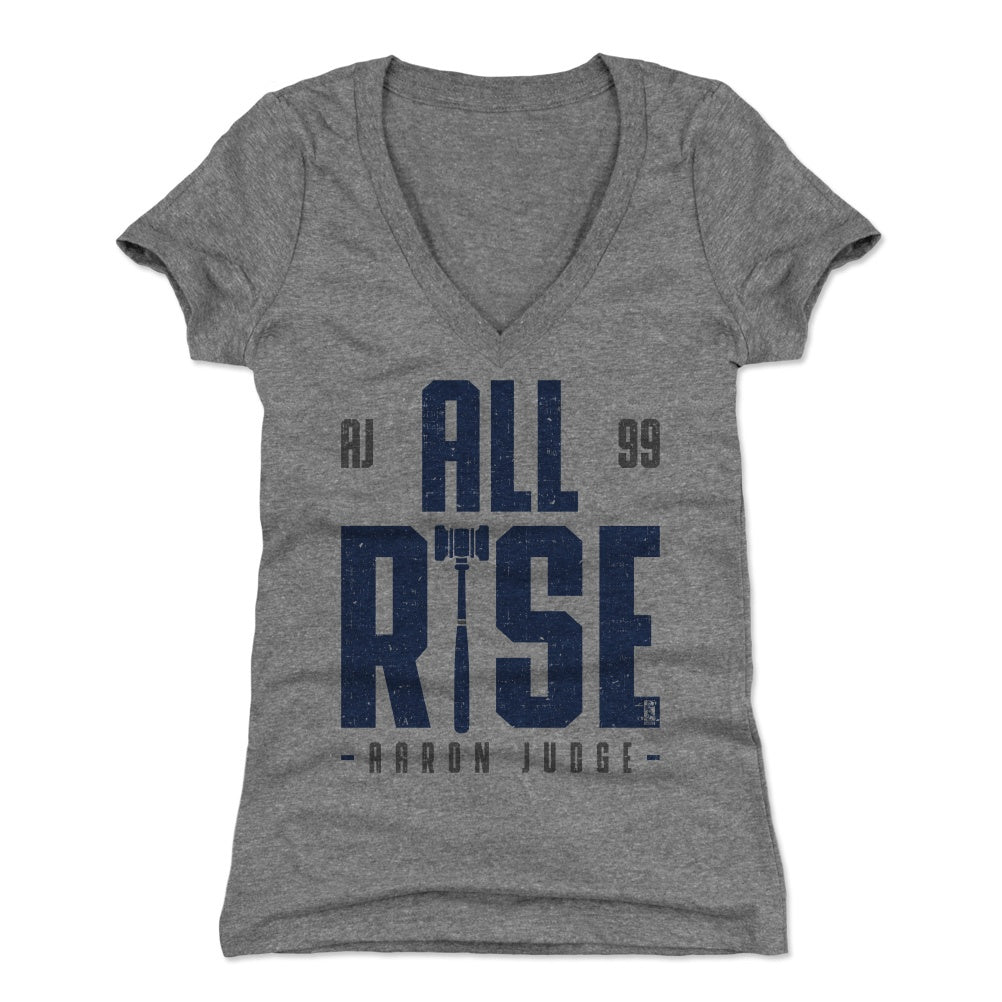 Aaron Judge Women's V-Neck T-Shirt | 500 LEVEL