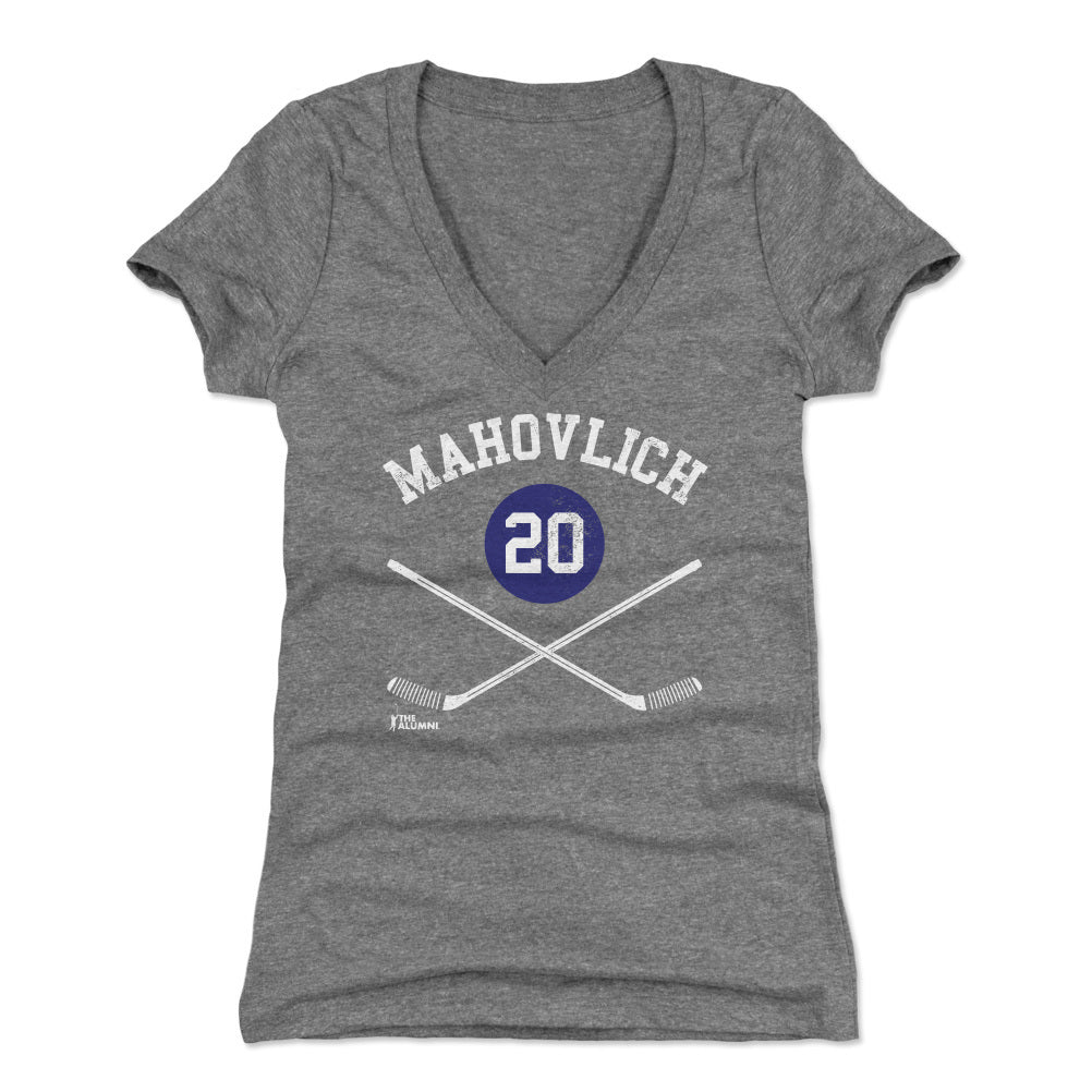 Pete Mahovlich Women's V-Neck T-Shirt | 500 LEVEL