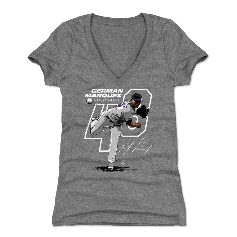 German Marquez Women's V-Neck T-Shirt | 500 LEVEL