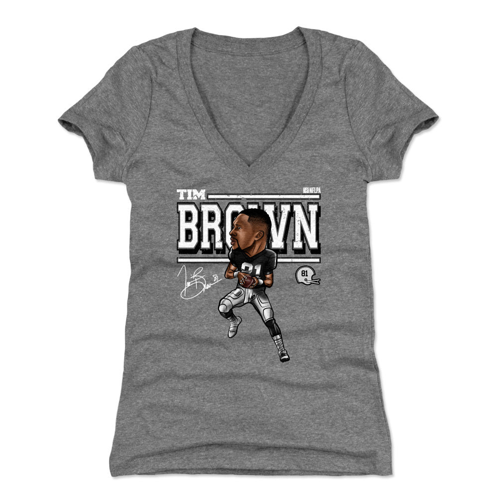 Tim Brown Women's V-Neck T-Shirt | 500 LEVEL