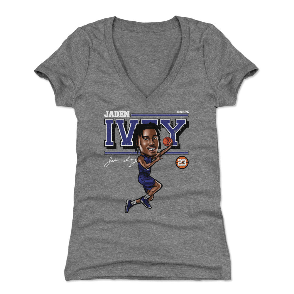 Jaden Ivey Women's V-Neck T-Shirt | 500 LEVEL