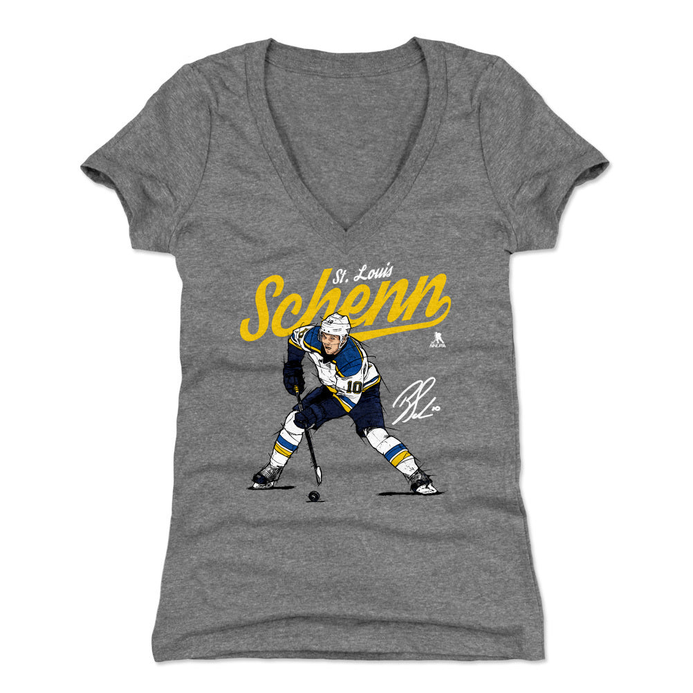 Brayden Schenn Women's V-Neck T-Shirt | 500 LEVEL