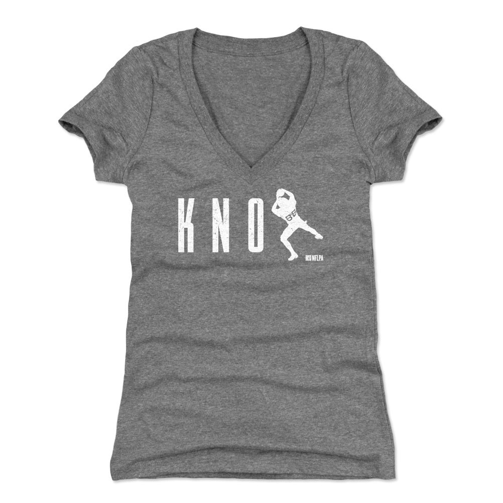 Dawson Knox Women's V-Neck T-Shirt | 500 LEVEL