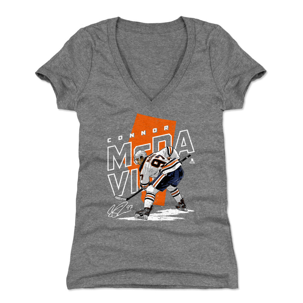 Connor McDavid Women's V-Neck T-Shirt | 500 LEVEL