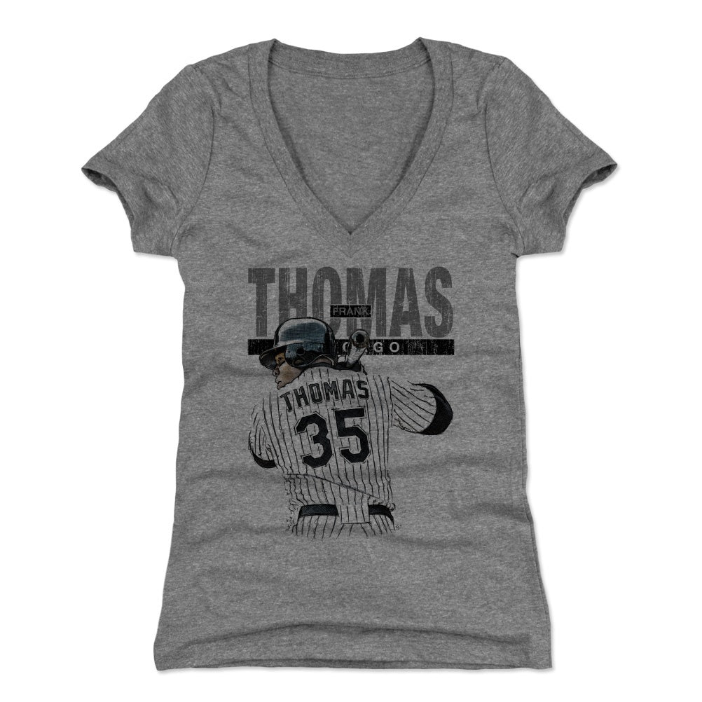 Frank Thomas Women's V-Neck T-Shirt | 500 LEVEL
