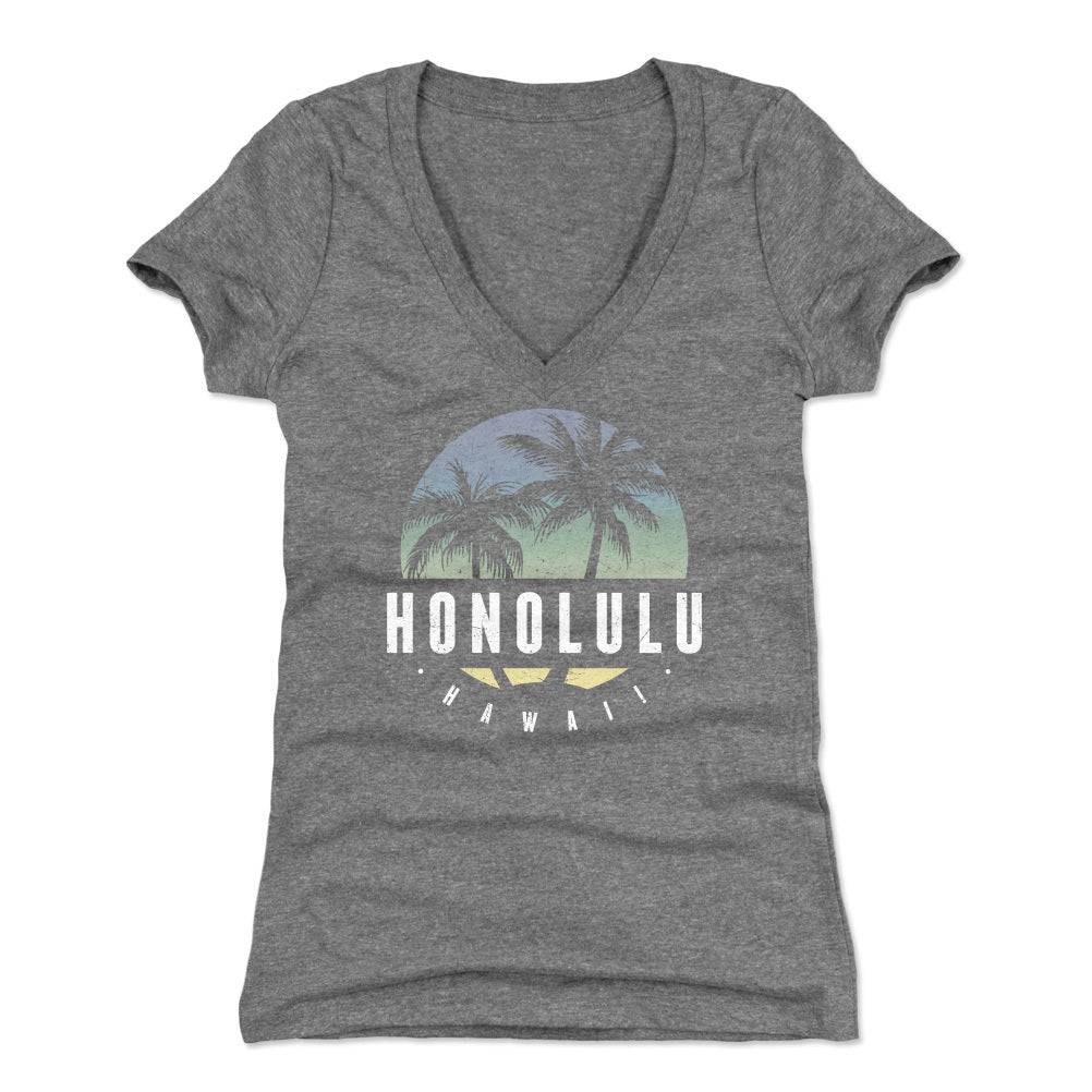 Honolulu Women's V-Neck T-Shirt | 500 LEVEL