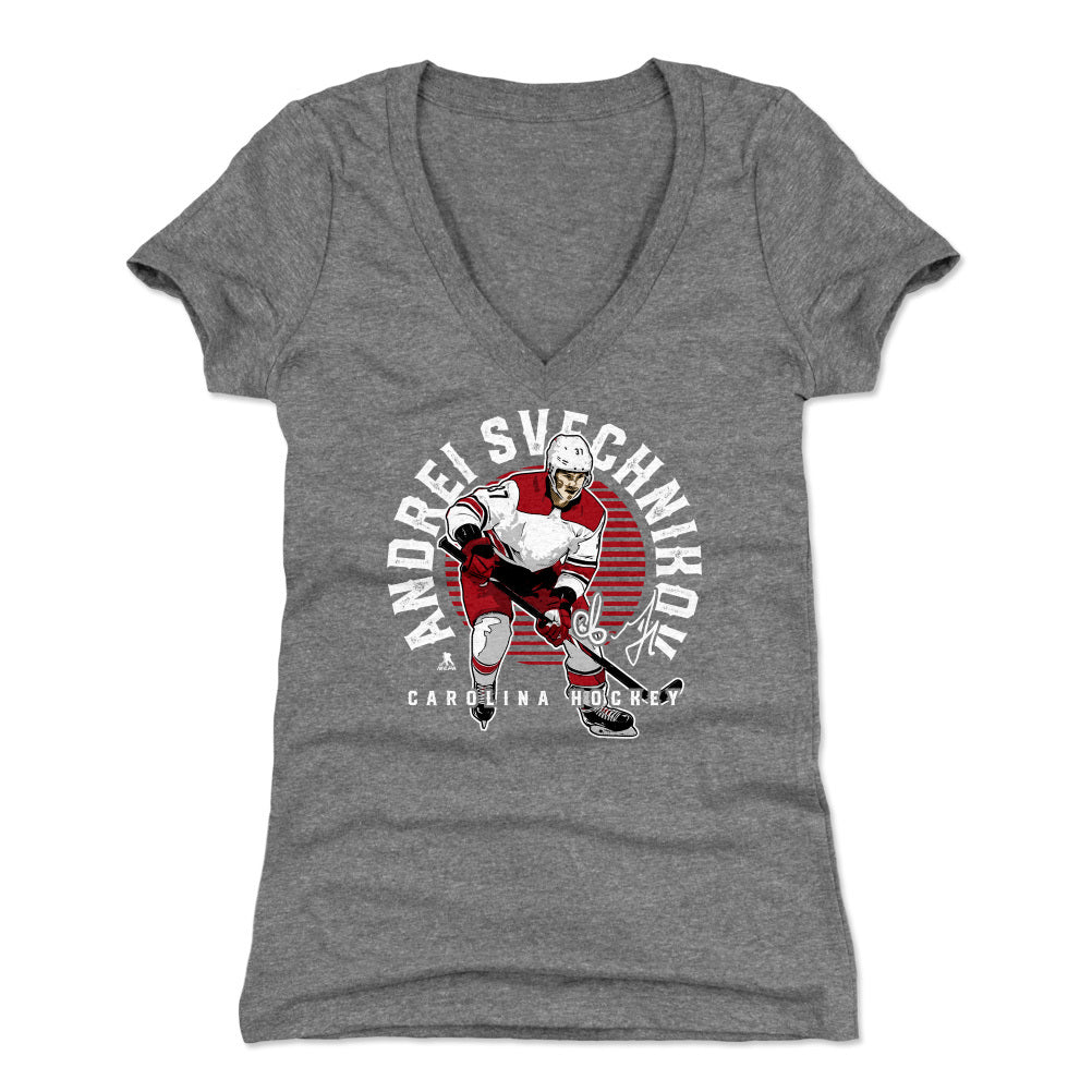 Andrei Svechnikov Women's V-Neck T-Shirt | 500 LEVEL
