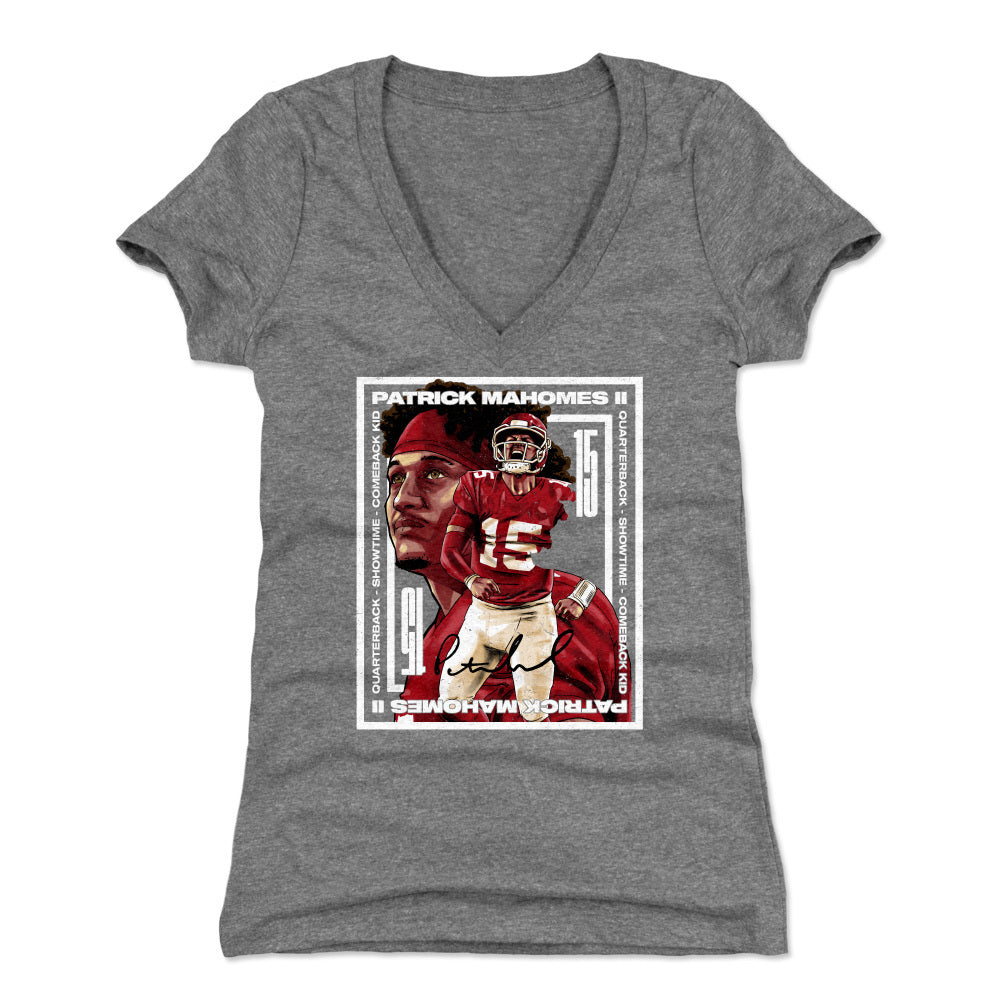 Patrick Mahomes Women's V-Neck T-Shirt | 500 LEVEL