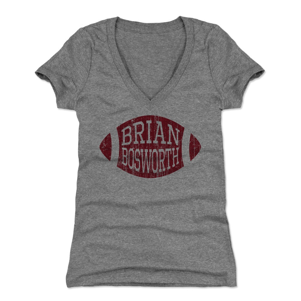Brian Bosworth Women's V-Neck T-Shirt | 500 LEVEL