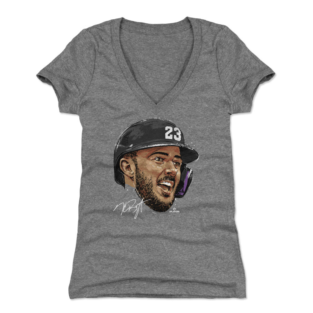 Kris Bryant Women's V-Neck T-Shirt | 500 LEVEL