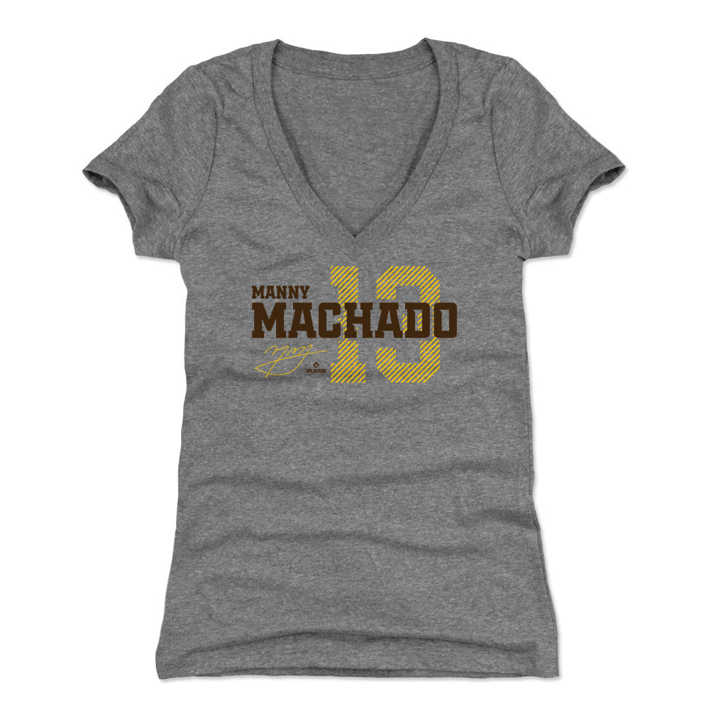 Manny Machado Women's V-Neck T-Shirt | 500 LEVEL