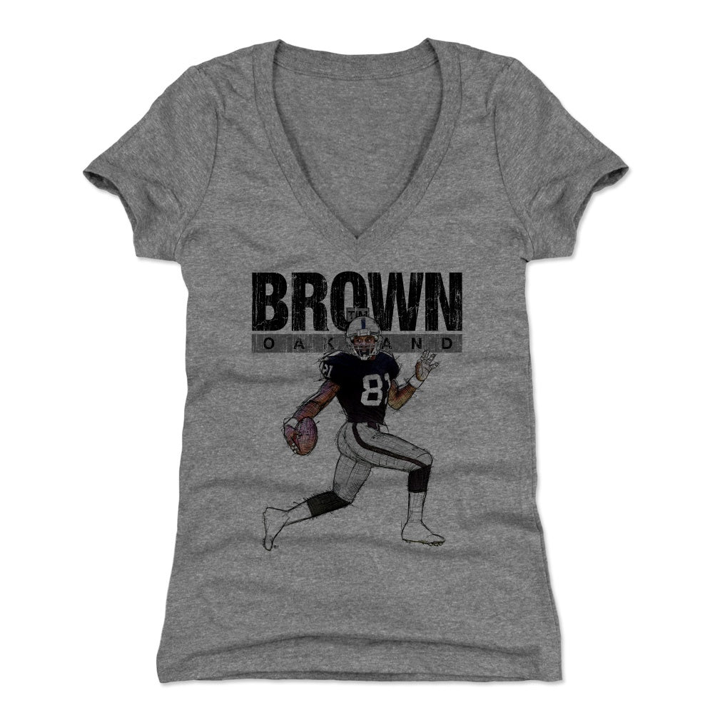 Tim Brown Women's V-Neck T-Shirt | 500 LEVEL