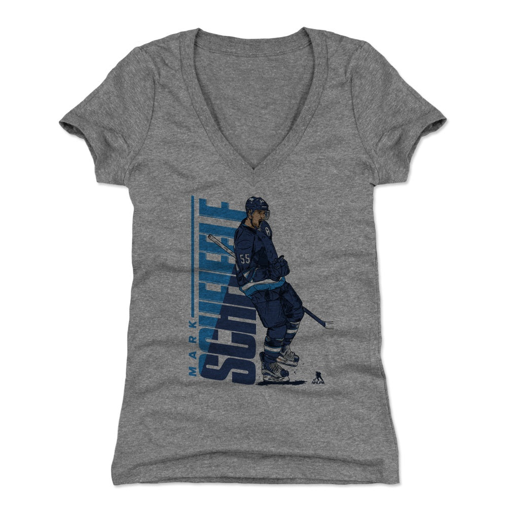 Mark Scheifele Women's V-Neck T-Shirt | 500 LEVEL